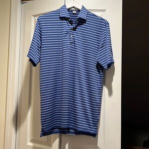 Blue Stripe Golf Polo
